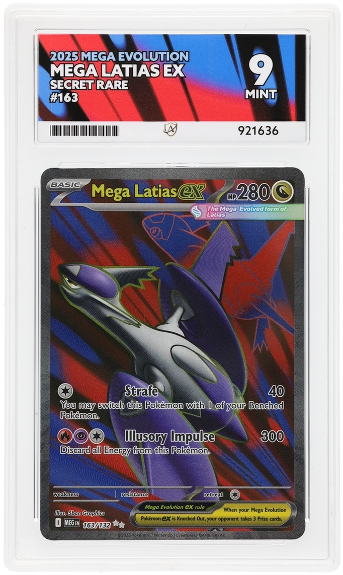 MEGA LATIAS EX 163/132 MEGA EVOLUTIONS ACE 9