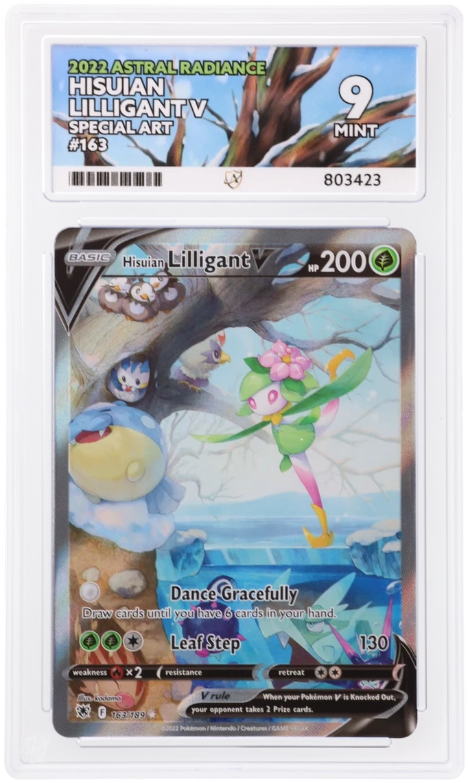HISUIAN LILLIGANT V SPECIAL ART 163/189 ASTRAL RADIANCE ACE 9