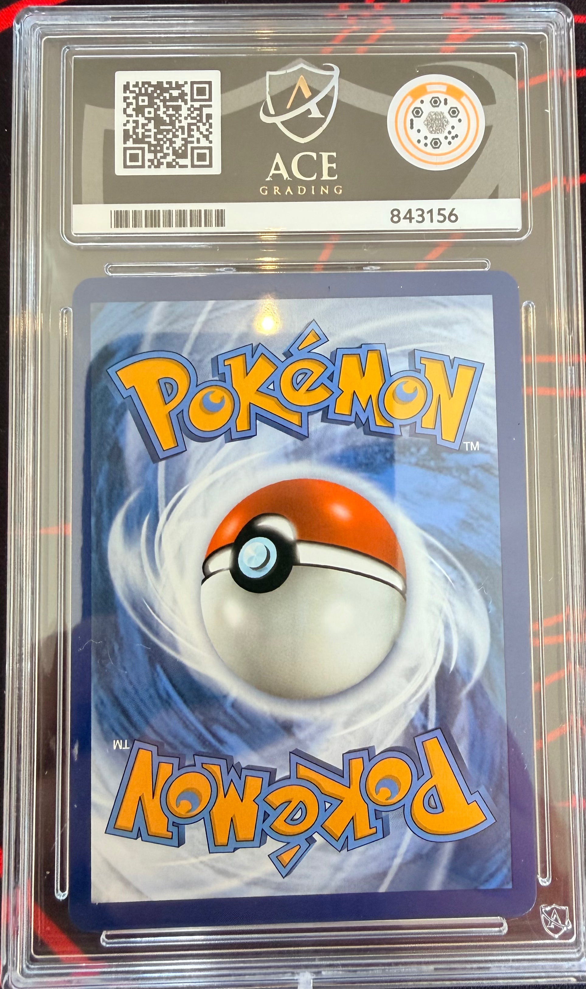 UNOWN VSTAR 199.195 RAINBOW RARE SILVER TEMPEST