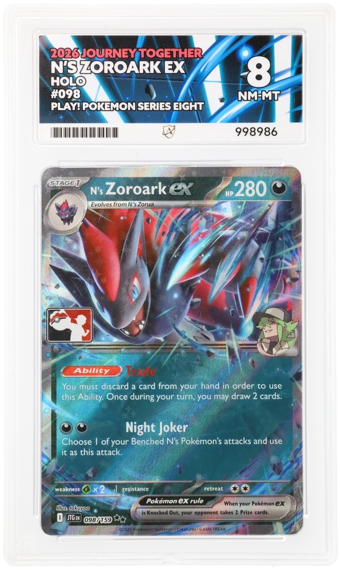 N's Zoroark ex - Journey Together - 098/159 - Holo - Play! Pokemon Series Eight ACE 8